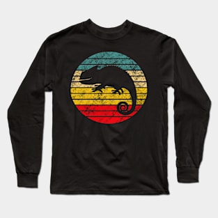 Rasta Reptile Chameleon Long Sleeve T-Shirt